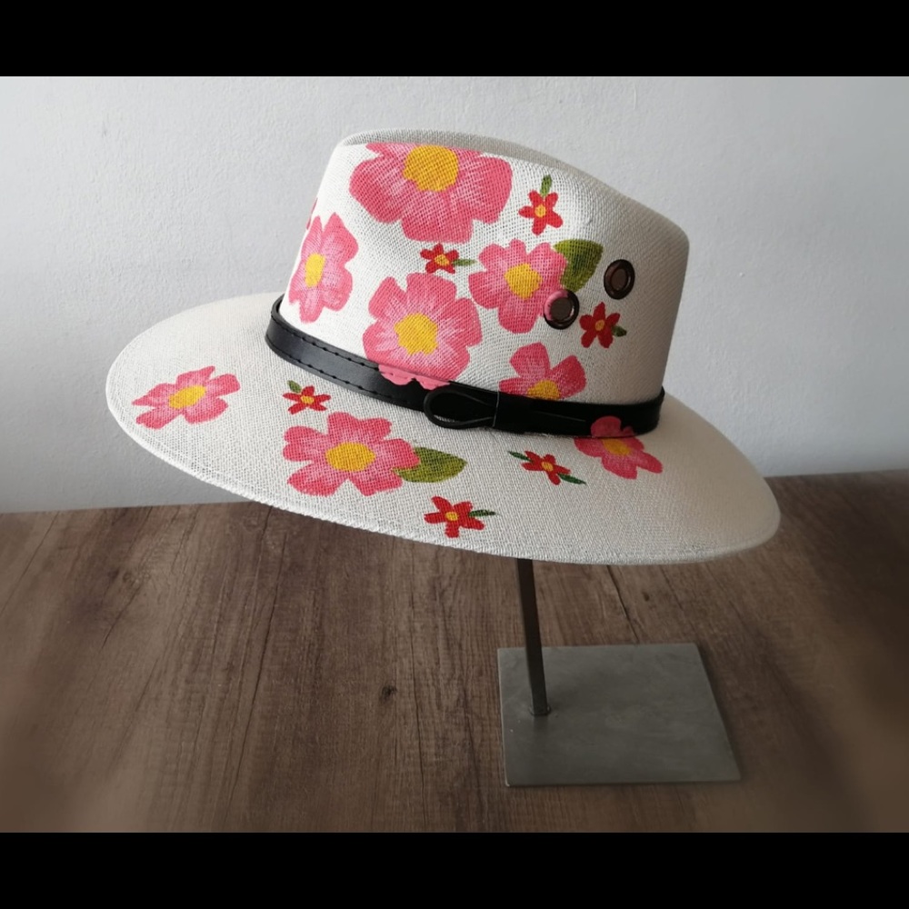 Mexican Hat, Handpainted, Made in Mexico, NWOT